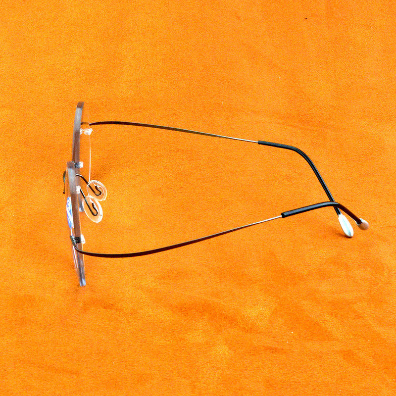 Εξαιρετικά ελαφριά στρογγυλά γυαλιά ανάγνωσης προοδευτικής πολυεστιακής ανάγνωσης MEN ΚΡΑΜΑ ΤΙΤΑΝΙΟΥ Δείτε κοντά και μακριά ΠΡΟΣΘΗΚΗ +1 σε +4