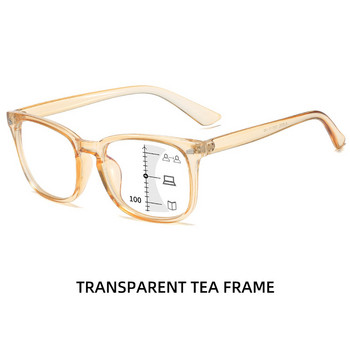 NONOR Progressive Multi Focus Blue Ray Proof Presbyopia Glasses Интелигентно автоматично увеличение Функция за двойна светлина