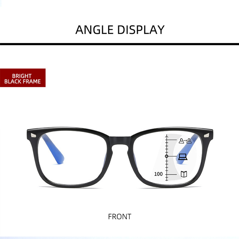 NONOR Progressive Multi Focus Blue Ray Proof Presbyopia Glasses Έξυπνο αυτόματο ζουμ Λειτουργία διπλού φωτός