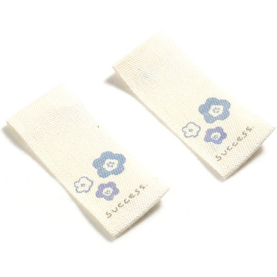 100 τεμ. λουλούδια εμπριμέ Ετικέτες Brige που πλένονται Παιδικά ενδύματα Τσάντες Ρούχα Βασικές ετικέτες Χειροποίητα βαμβακερά υφαντά αξεσουάρ ραπτικής ετικέτας