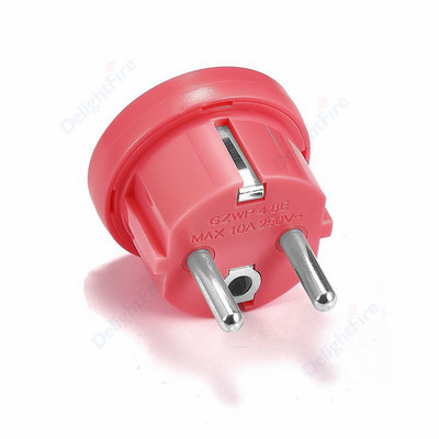 1kom AU SAD-EU Kina Adapter utikača Australski AU-Euro KR adapter za struju Putni pretvarač utikača Okrugla zidna utičnica za AC punjač