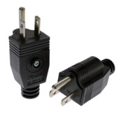 JAV amerikietiškas 3 kontaktų Nema 5-15P kintamosios srovės elektros maitinimo kištukas adapteris adapteris laidas perjungiamas ilginimo laido jungtis