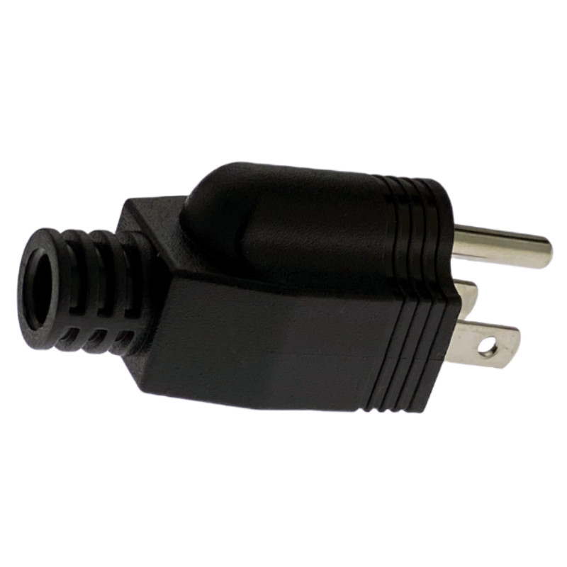 JAV amerikietiškas 3 kontaktų Nema 5-15P kintamosios srovės elektros maitinimo kištukas adapteris adapteris laidas perjungiamas ilginimo laido jungtis