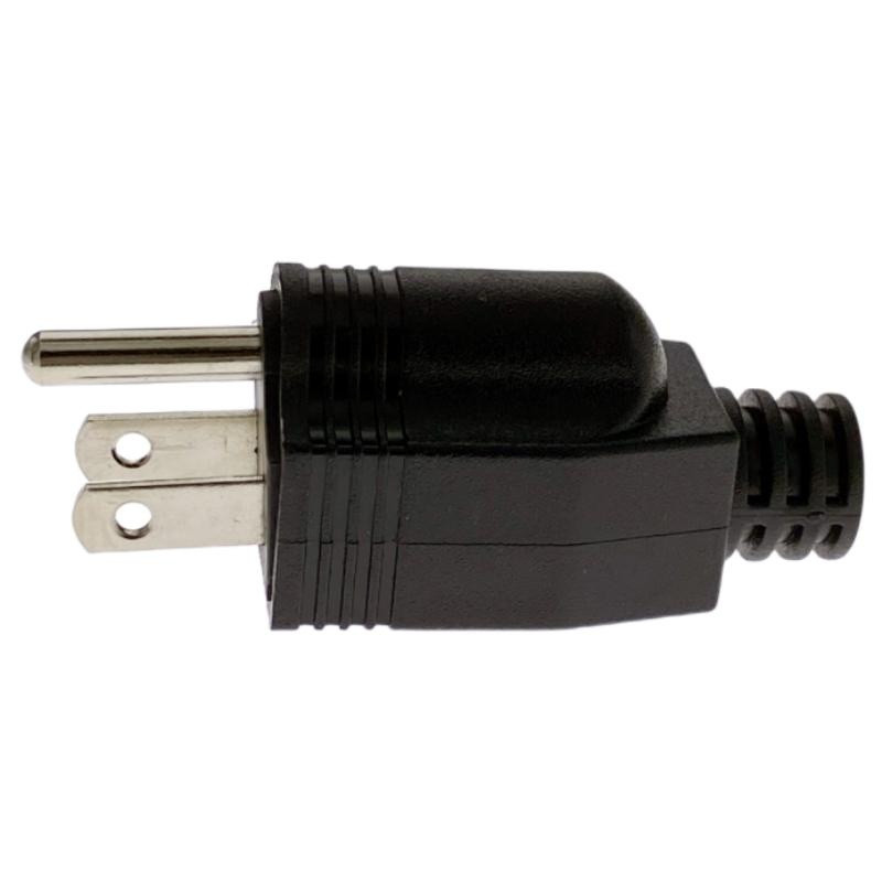 JAV amerikietiškas 3 kontaktų Nema 5-15P kintamosios srovės elektros maitinimo kištukas adapteris adapteris laidas perjungiamas ilginimo laido jungtis