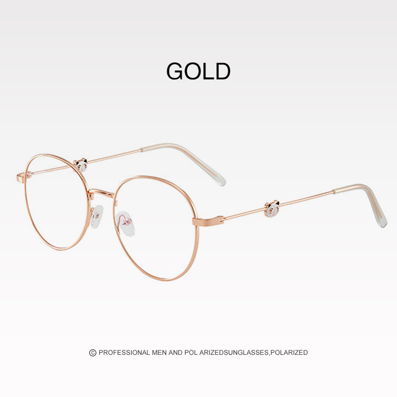 Luksuslik brändi disain Panda lühinägelikkus Prillid Suured poisid Tüdrukutele Teismelistele Hign Clear Lens Degree 0 Anti Blue -0,5 -1,5 -2,0 -4,0