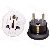 Adapter za utikač iz SAD u EU FR AU SAD UK u EU Euro Koreja Univerzalni adapter za putovanja, adapter za utikač 2Pin 4,8 mm AC zidna električna utičnica