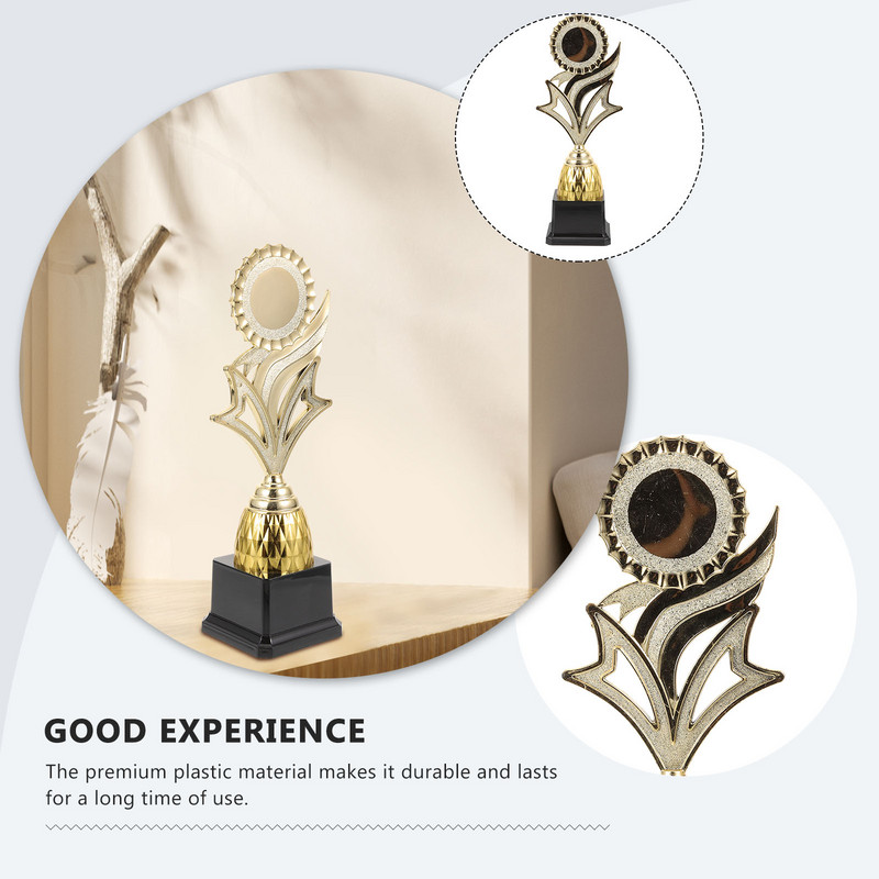 Trofėjų konkursas Žaislinis futbolas Vaikų plastiko apdovanojimas Trofėjai Medaliai Dekoracija Masiniai šokiai