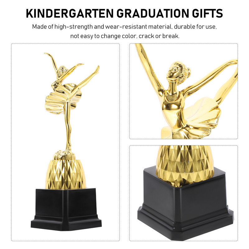 Profesionalus šokių trofėjus baleto šokėjas Trophy Dance konkurso trofėjus suvenyras