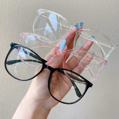 Vintage στρογγυλά γυαλιά μυωπίας κατά του μπλε φωτός 0 -1,0 -1,5 -2,0 έως -6,0 Μοντέρνα φινιρισμένα γυαλιά κοντόφθαλμης Γυναικεία Ανδρικά Unisex