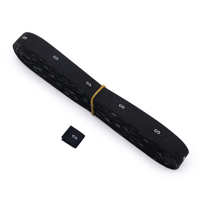 500 tk/rull valge must riiete suuruse sildid XS/S/M/L/XL/XXL/3XL/4XL riidesildid rõivastele Vanusesildid kõrgus kootud silt DIY