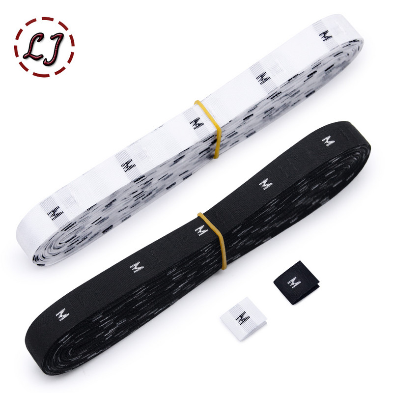 500 tk/rull valge must riiete suuruse sildid XS/S/M/L/XL/XXL/3XL/4XL riidesildid rõivastele Vanusesildid kõrgus kootud silt DIY