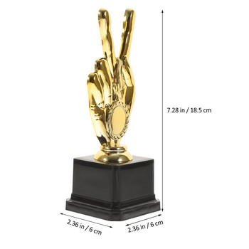 185 см пластмасов златен трофей Ученическа детска спортна награда Трофей Награда за състезания