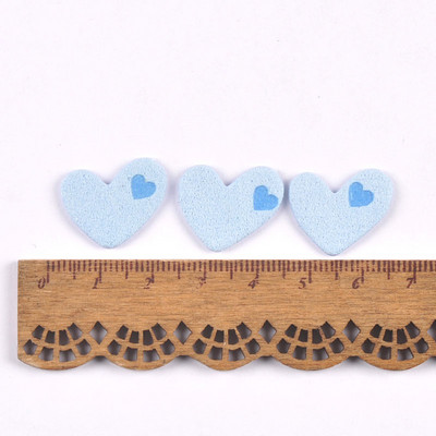 50Pcs Heart Pattern Love Embossing Кожени етикети Дрехи Направи си сам шевни аксесоари Консумативи за облекло Банер Етикети за ръчна работа c3508