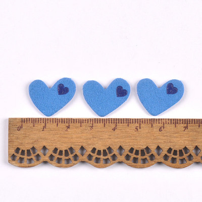 50Pcs Heart Pattern Love Embossing Кожени етикети Дрехи Направи си сам шевни аксесоари Консумативи за облекло Банер Етикети за ръчна работа c3508