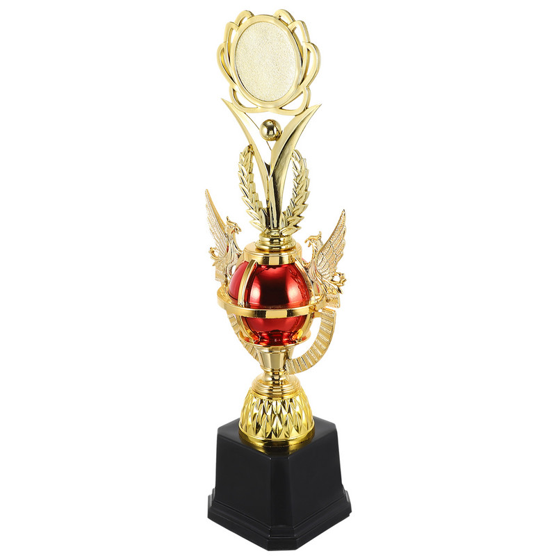 Futbolo dovanos Vaikų trofėjaus prizo taurė Vaikų apdovanojimo žaislas mažas plastikinis mokyklos apdovanojimas, aprūpinantis mokinį