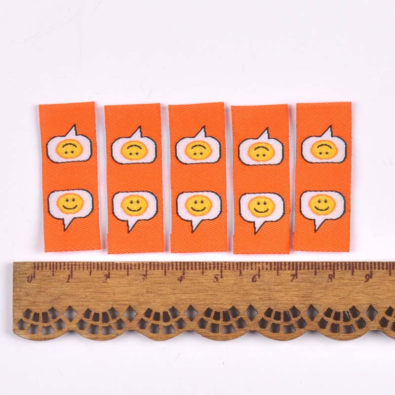 50ΤΜ/Παρτίδα Πολύχρωμα κεντήματα Ετικέτες για Ράψιμο Ενδυμάτων Χειροποίητα Αξεσουάρ Τσάντες Περιποίησης Ρούχων Ετικέτες Χειροτεχνίες DIY 1,5x4cm c2777