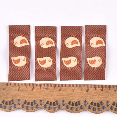 50 buc. Etichete lavabile cu broderie de artar/ciuperci Accesorii de cusut Genți de îngrijire Etichete de îmbrăcăminte pentru articole de îmbrăcăminte lucrate manual c3159