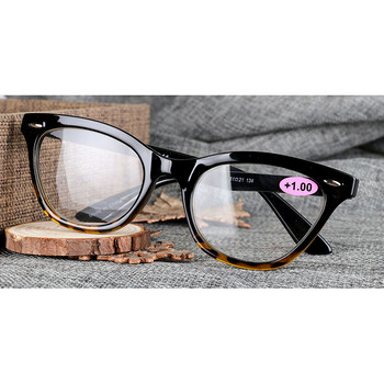 Γυαλιά ανάγνωσης Leopard Cat Eye για Γυναικεία Γυαλιά Γυναικεία γυαλιά Presbyopic Reader Glasses μεγεθυντικός φακός για όραση +1,5 2,0 2,5 3,5 L2