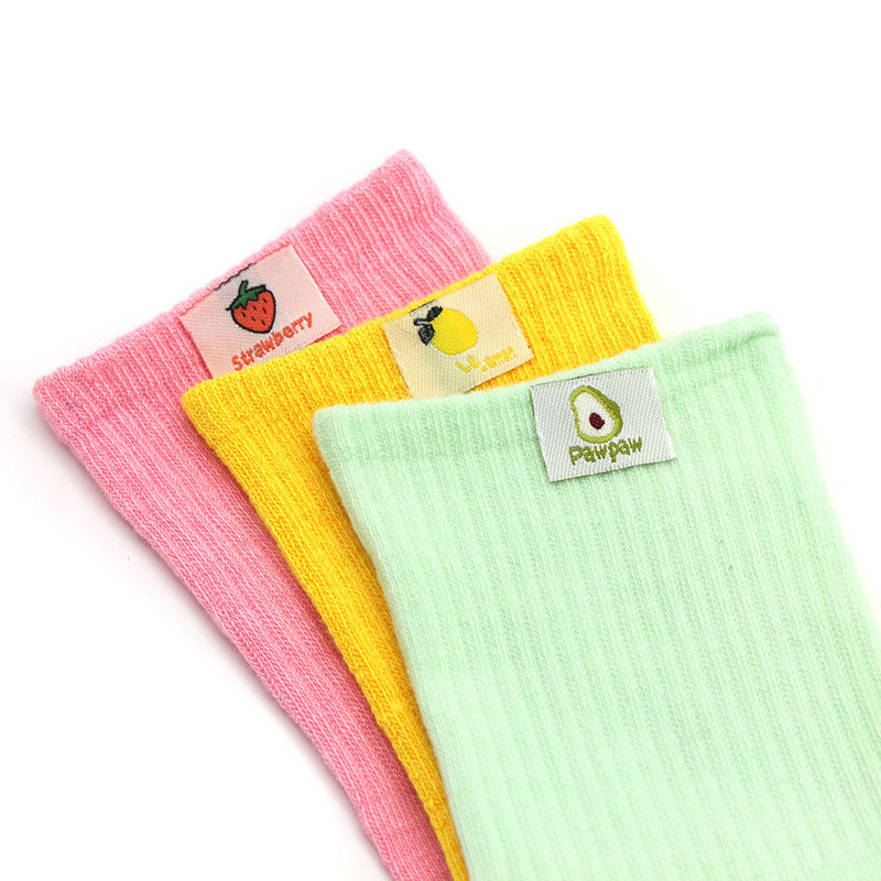 50 vnt Vaisių etiketės Rankų darbo drabužiai Žymė Vyšnių Braškių Citrinų Rankų darbo etiketė Vaikų Drabužiams Rankų darbo siuvinėjimas Mielas