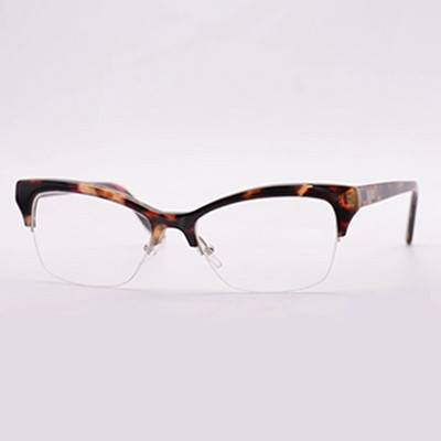 Mačje oko plavi zaštitni okvir za naočale 2021 novi modni acetatni okvir naočale za čitanje dioptrijske naočale