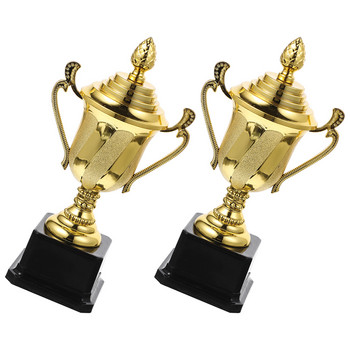 Трофей за детски състезания Малки трофеи Състезания Пластмасови награди Деликатни печеливши награди Злато