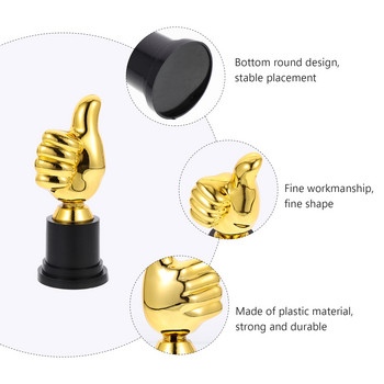 4 бр. Детски страхотен трофей Декор Награди Насърчаване Модел на палец Състезание за плячка