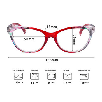 Γυαλιά ανάγνωσης Cat Eye 2023 Summer New Women Ανδρικά ελαφριά γυαλιά ανάγνωσης πρεσβυωπίας +1,00~+4,0 Γυαλιά Πρεσβυωπίας Διόπτρας