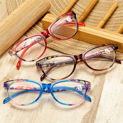 Очила за четене с котешко око 2023 Лято, нови жени, мъже, леки очила за четене с пресбиопия +1,00~+4,0 диоптър очила за пресбиопия