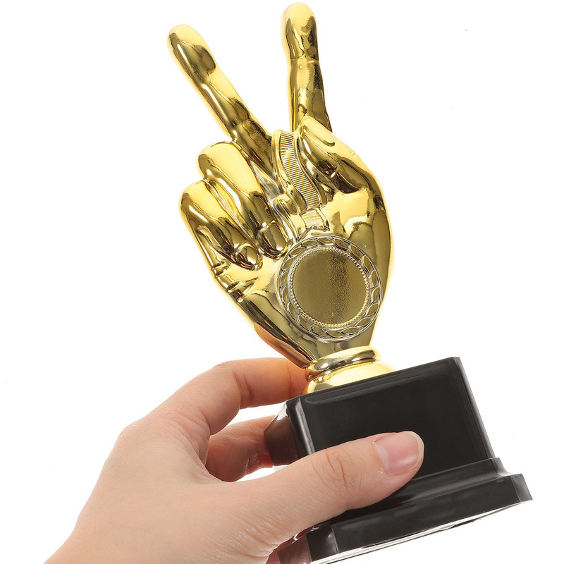 185 cm plastikinis auksinis trofėjus studentų vaikų sporto apdovanojimų trofėjus už varžybas