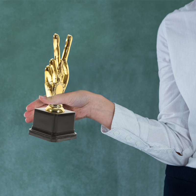 185 cm plastikinis auksinis trofėjus studentų vaikų sporto apdovanojimų trofėjus už varžybas