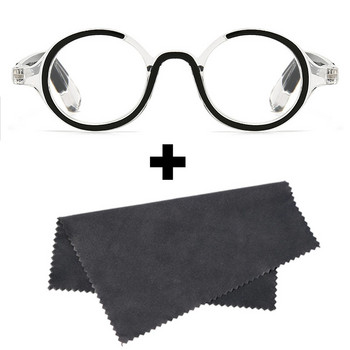 Дамски очила за четене с малка кръгла рамка Vintage Hyperopia Eyewear Дамски очила за далекогледство в синя светлина 0~+4.0 с безплатен плат
