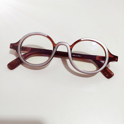 Γυναικεία γυαλιά ανάγνωσης μικρού στρογγυλού σκελετού Vintage γυαλιά γυαλιών υπερμετρωπίας Γυναικεία Γυαλιά Γυναικεία Μπλε Φωτεινά Μυωπά 0~+4.0 με δωρεάν πανί