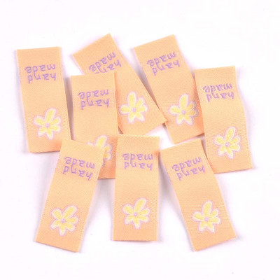 50 τμχ Υπέροχες Ετικέτες κεντήματα με μοτίβο πεταλούδας/ουράνιο τόξο Αξεσουάρ ραπτικής ενδυμάτων Τσάντα ρούχων Ετικέτες παπουτσιών Είδη χειροτεχνίας C3367