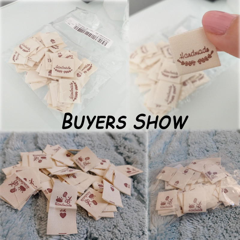 50 tk Käsitsi valmistatud armastuse riidest rõivasildid südamekujulised rõivasildid koomiksimustriga lambakäärid, meisterdage õmblustarvikud