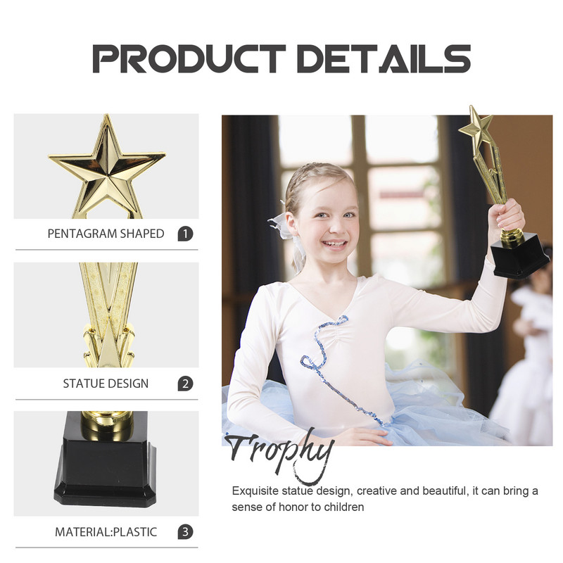 Vaikų trofėjų vakarėlio konkurso dekoro mokyklos ceremonijos apdovanojimas beisbolo vaikų darželio dovanos nugalėtojas