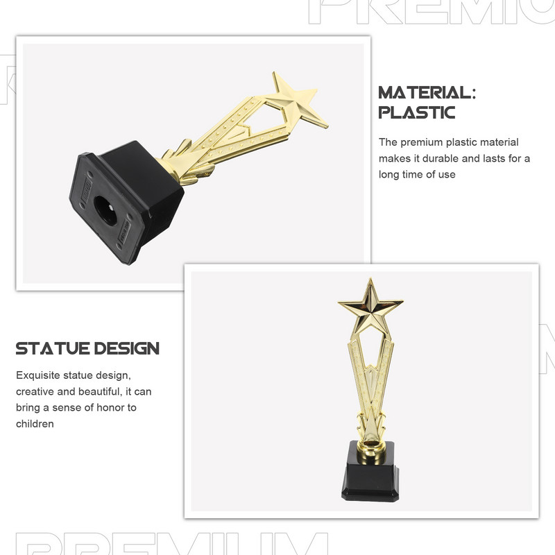 Vaikų trofėjų vakarėlio konkurso dekoro mokyklos ceremonijos apdovanojimas beisbolo vaikų darželio dovanos nugalėtojas