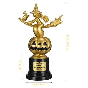 1бр Witch Pumpkin Trophy Golden Award Trophy Kids Trophy Cups Парти консумативи