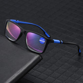 Mehed Naiste Spordi Lugemisprillid Anti-sinine Hele lugemisprillid Must Punane TR90 Raam Presbüoopia prillid Prillid +100 kuni +400