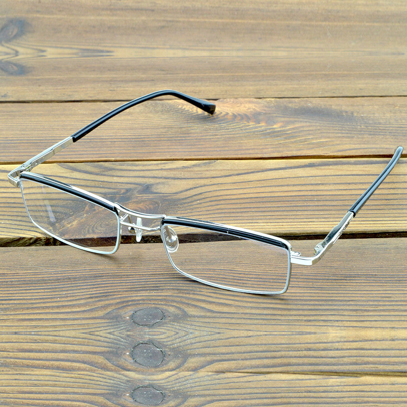 Титаниева сплав Двоен мост Многослойно покритие Правоъгълник Очила за четене +0,75 +1 +1,25 +1,5 +1,75 +2 +2,5 +2,75 до +4