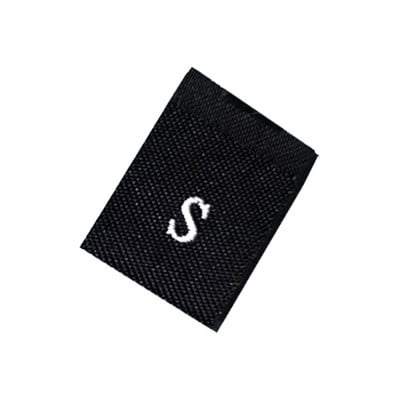 100PCS Etiketa veličine za odrasle Tkane zanatske vrpce Oznaka Šivanje odjeće Šivanje odjeće Materijal tkanine za odjeću Vez