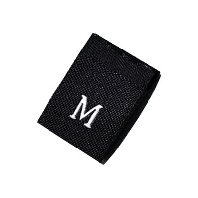 100PCS Etiketa veličine za odrasle Tkane zanatske vrpce Oznaka Šivanje odjeće Šivanje odjeće Materijal tkanine za odjeću Vez