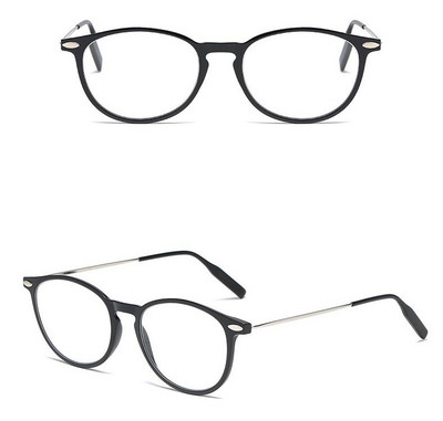 Ochelari de lectură cu blocare a luminii albastre FlexTR90, unisex, de epocă