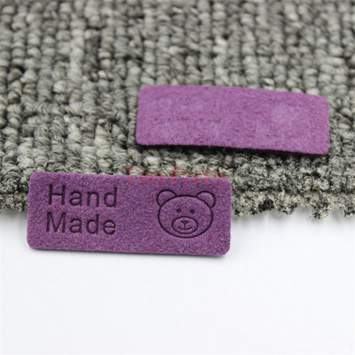 50 komada Jednobojne reljefne ručno izrađene oznake Oznake za naljepnice s medvjedićima Šivanje oznaka za odjeću za bebe Kape Rukavice Čarape Uljepšavanje