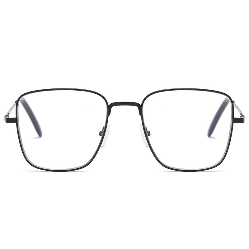 Luxus női olvasószemüvegek fém négyzet alakú kék fényt blokkoló multifokális progresszív szemüvegek optikai szemüvegek dioptria