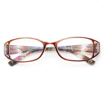 1 бр. Горещи очила за четене против синя светлина Urltra-Light Защита на очите Жени Мъже Цветя Елегантни очила Диоптър +100~+400