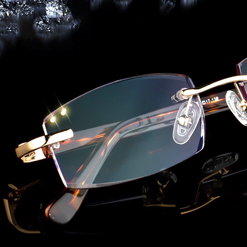 Kristaliniai spinduliuotei atsparūs toliaregystės akiniai, apsaugantys nuo nuovargio, anti mėlynos šviesos, didelės raiškos toliaregystės akiniai