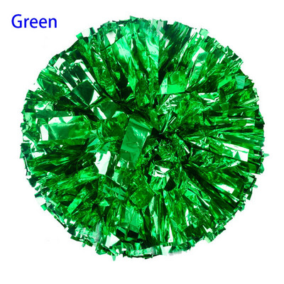 1 vnt. Naujas plastikinis dvigubos skylės rankenos metalinis sraigtasparnis pomponai „Cheerleading Cheering Pom Ball“ linksminantis dekoratorius, klubo sporto reikmenys