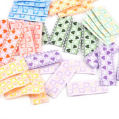 50 τμχ Νέο Μίνι Κέντημα Καρδιά Ετικέτες Ρούχα για Αξεσουάρ Ραπτικής DIY Πλεκτά Ένδυμα Τσάντες Καπέλα Χειροποίητες Ετικέτες c3531