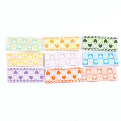 50 τμχ Νέο Μίνι Κέντημα Καρδιά Ετικέτες Ρούχα για Αξεσουάρ Ραπτικής DIY Πλεκτά Ένδυμα Τσάντες Καπέλα Χειροποίητες Ετικέτες c3531