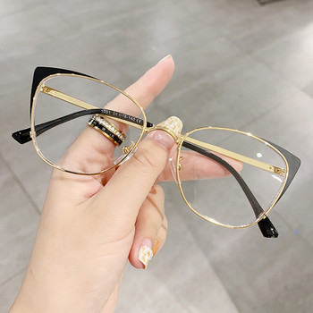 Νέα γυαλιά αντι-μπλε φωτός Cat Eye Γυναικεία Ανδρικά Ανδρικά Μεταλλικά Ελατήρια Πλαίσιο γυαλιών Οπτικά Γυαλιά Υπολογιστών Χονδρική